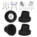 1-1/8 Inch Shower Chair Feet 4-Pack Replacement Non Slip Suction Tips