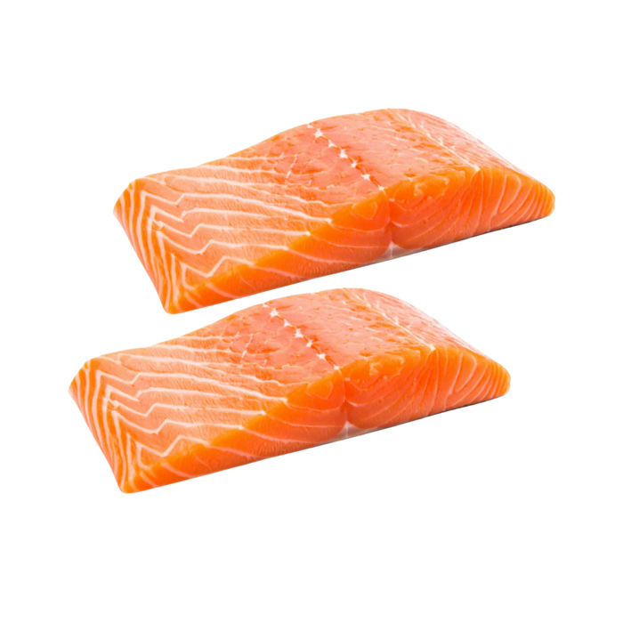 (1) Atlantic Salmon Portions, Skin-On, average 180-190g each, price per Kg