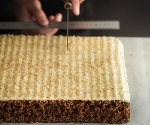(1) Goofy - Carrot Iced Slab Cake 3.6kg