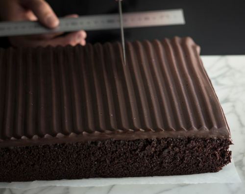 (1) Goofy - Chocolate Iced Slab Cake 3.6kg