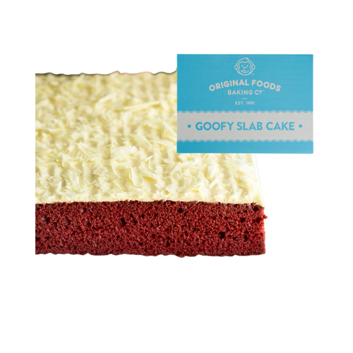 (1) Goofy - Red Velvet Iced Slab Cake 3.1kg
