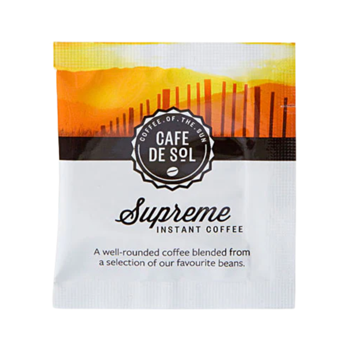 (1) PCU, Cafe De Sol Supreme coffee sachet x 500 per carton