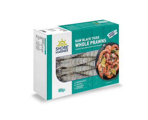 (1) Prawn Whole Black Tiger Large 16/20, 800g (1683)