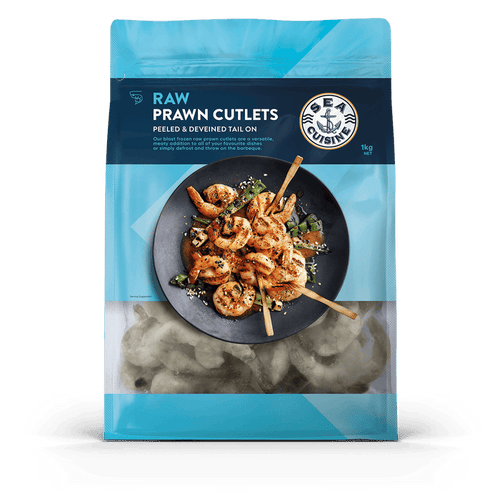 (1) Raw Prawn Cutlet 16/20, 1kg, Sea Cuisine (3895)