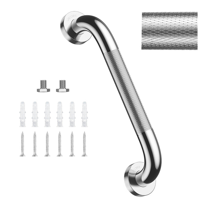 1.25 Inch Bathroom Grab Bar 304 Stainless Steel Heavy Duty Shower Safety Handle 500lb
