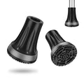 3/4 Inch Cane Tips Replacement Heavy Duty Rubber Anti Slip All Terrain 2 Pack