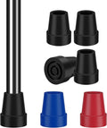 3/4 Inch Cane Tips Steel-Reinforced Rubber Replacement Tips