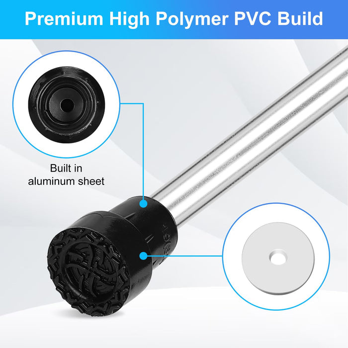 4-Pack 3/4 PVC Cane Tips