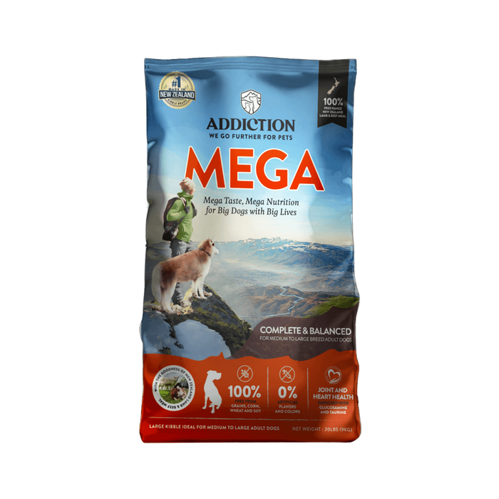 Addiction Pet Food MEGA Dog food 20kg