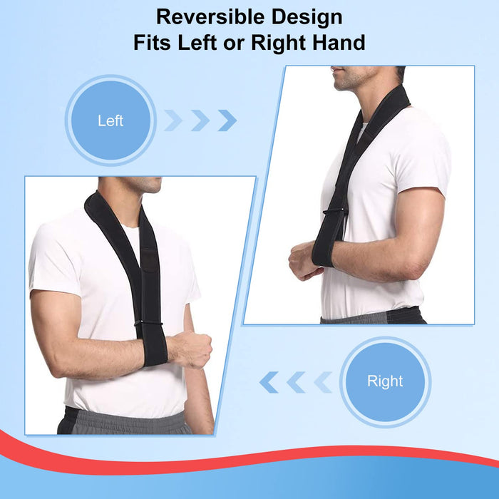 Adjustable Arm Sling Shoulder Immobilizer for Injury Recovery