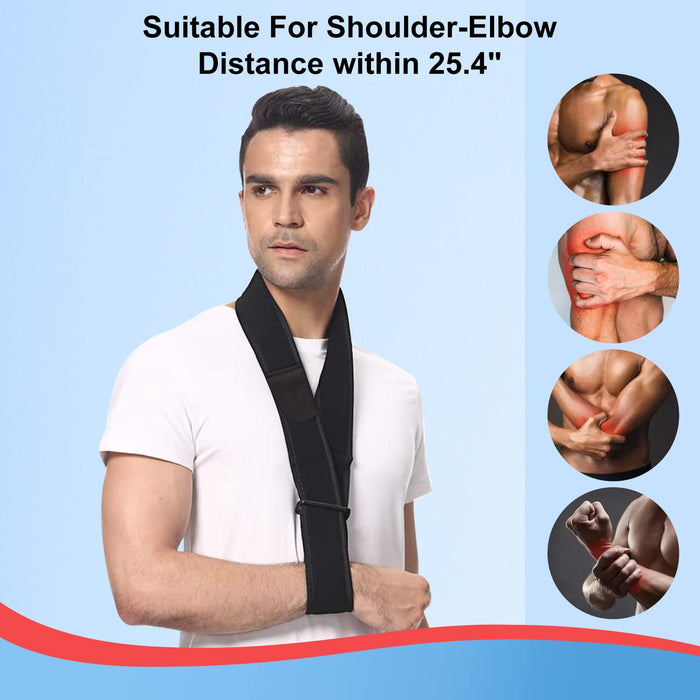 Adjustable Arm Sling Shoulder Immobilizer for Injury Recovery