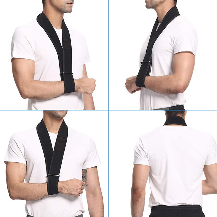 Adjustable Arm Sling Shoulder Immobilizer for Injury Recovery