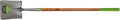 AMES LONG WOOD HANDLE SQUARE POINT SHOVEL