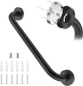 Anti-Slip Knurled Bathroom Grab Bar Stainless Steel Safety Handle