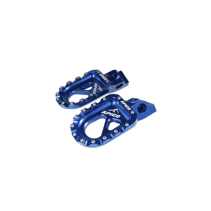 Apico Trials Footpegs - Aluminium CNC - Road and Trials