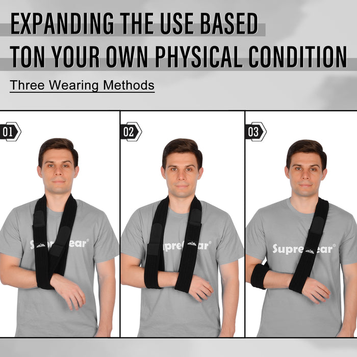 Arm Sling Shoulder Immobilizer Adjustable Universal Support Brace