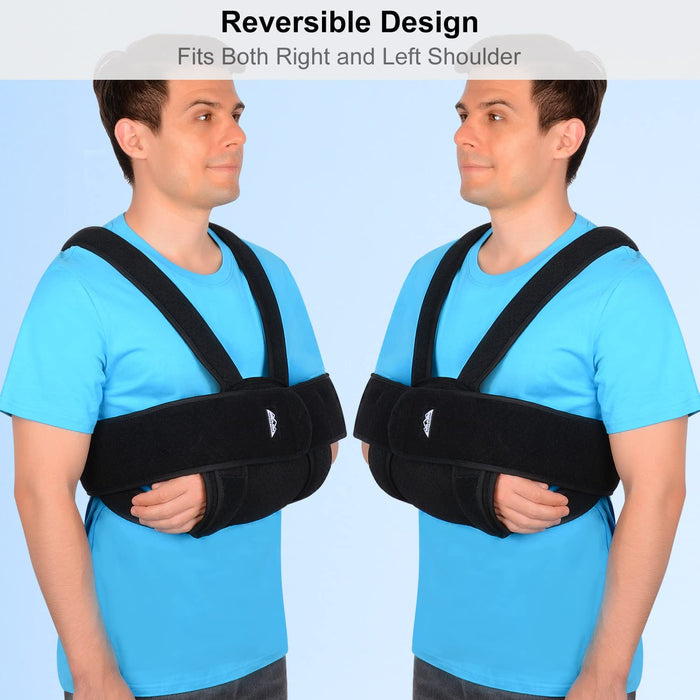 Arm Sling Shoulder Immobilizer Brace Adjustable Post Surgery Support
