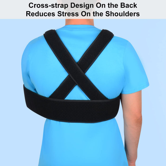 Arm Sling Shoulder Immobilizer Brace Adjustable Post Surgery Support