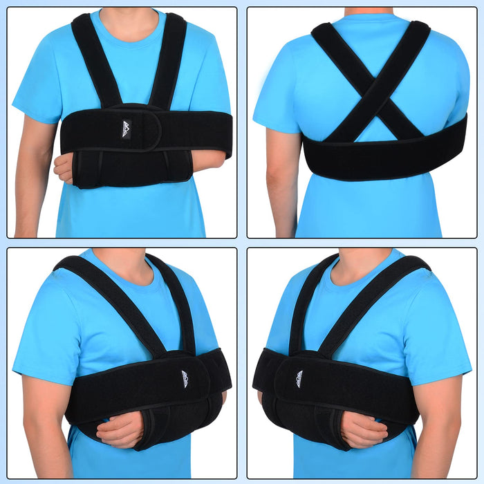 Arm Sling Shoulder Immobilizer Brace Adjustable Post Surgery Support