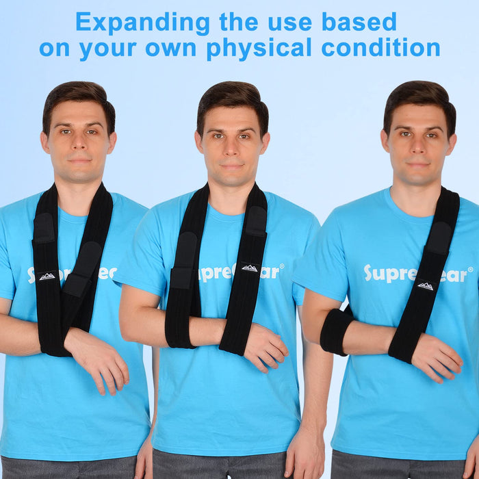 Arm Sling Shoulder Support for Fracture & Injury Adjustable Fit
