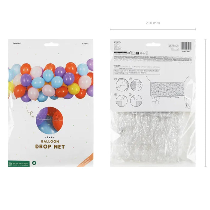 Balloon Release Net - Holds 100 8" Balloons - 1.22m