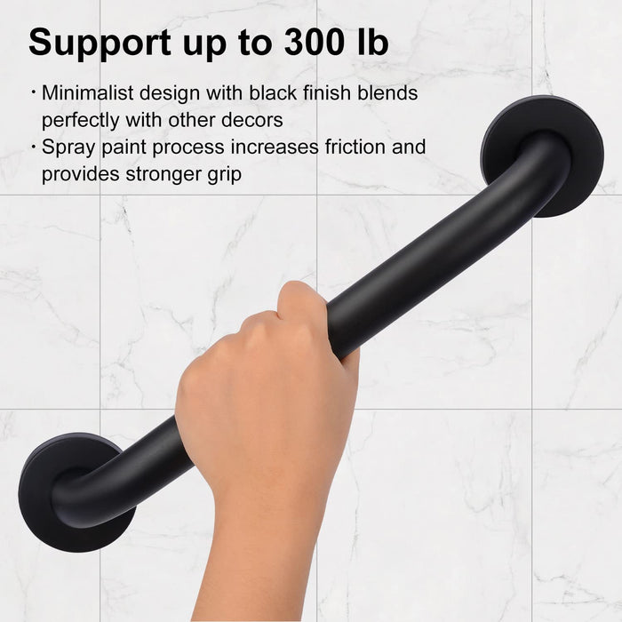Bathroom Grab Bar 2-Pack Stainless Steel Wall Mounted Safety Handle