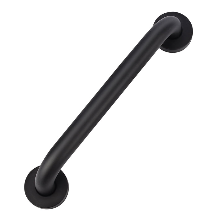 Black Bathroom Grab Bar Non-Slip Stainless Steel Safety Handle