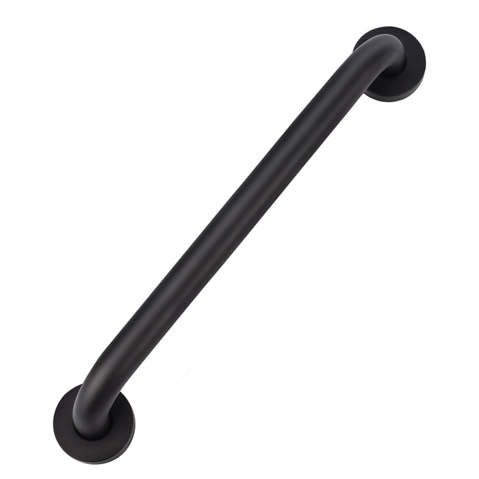 Black Bathroom Grab Bar Non-Slip Stainless Steel Safety Handle