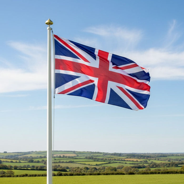 British Union Jack Fabric Flag - 5ft x 3ft