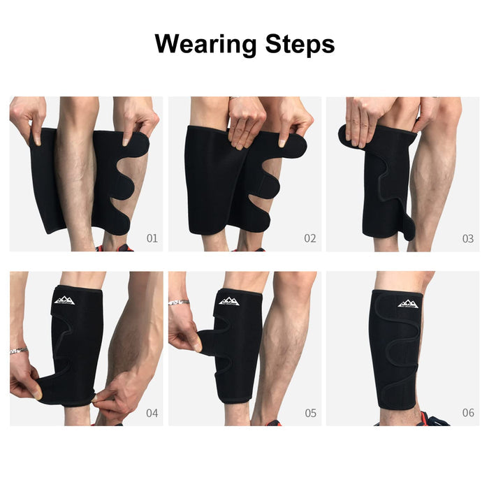 Calf Compression Shin Splint Support Brace Adjustable Pain Relief Sleeve
