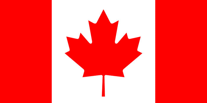 Canadian Polyester Fabric Flag 5ft x 3ft