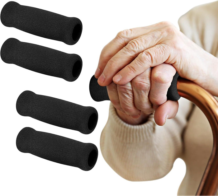 Cane Handle Grips Foam Replacement Covers 4 Pack