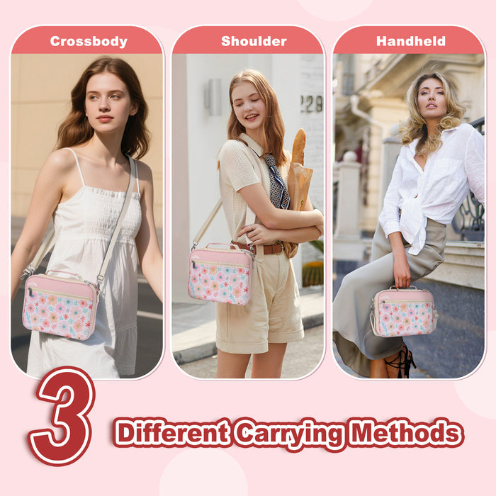 Canvas Bible Cover with Removable Divider, Pockets & Carry Strap