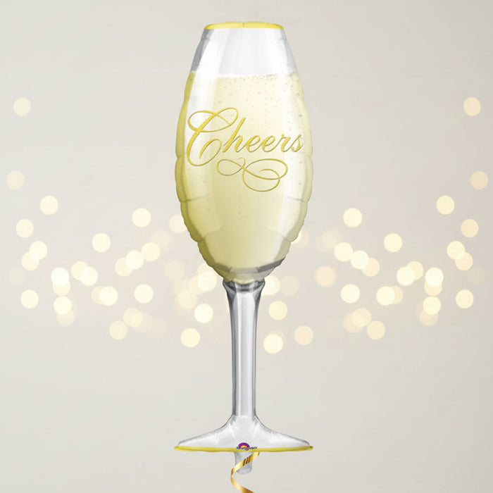 Champagne Glass Balloon 36"