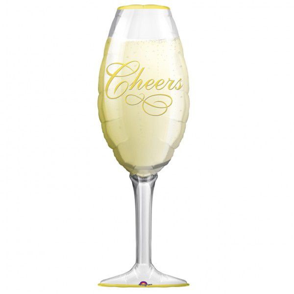 Champagne Glass Balloon 36"