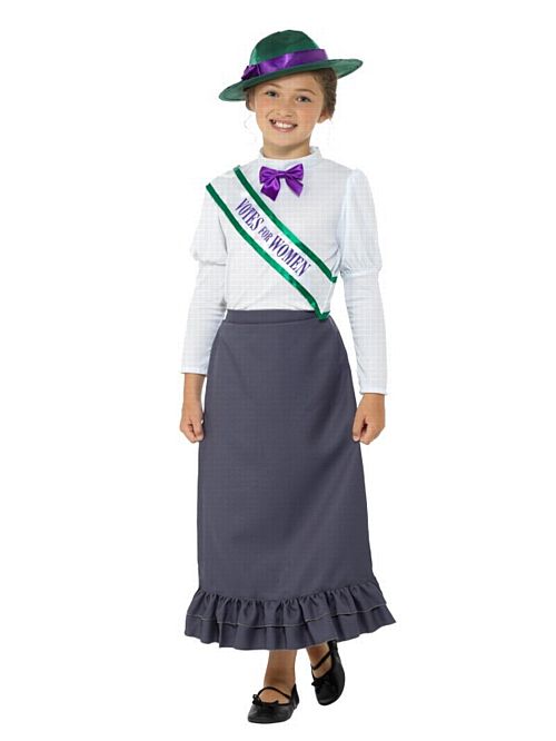 Children's Victorian Suffragette Costume