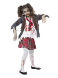 Child's Zombie School Girl Costume