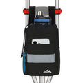 Crutch Bag with Pockets Waterproof Organizer with Reflective Strip