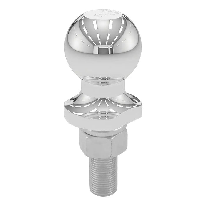 Curt 1-7/8" Trailer Ball (3/4" x 2-1/8" Shank, 2,000 lbs., Chrome, Packaged)