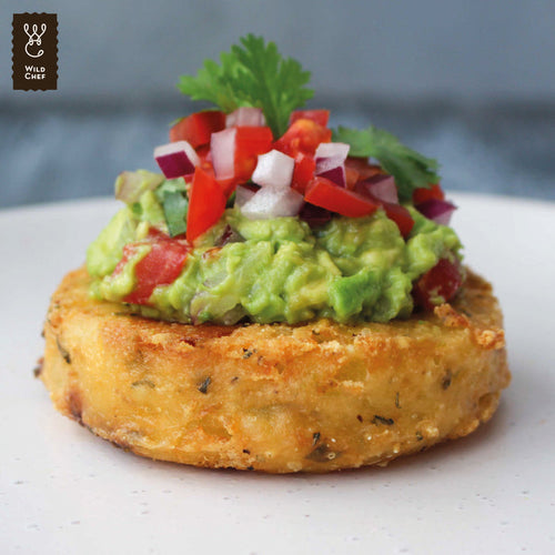 (DIS) Wild Chef PARMESAN HASH CAKES 80g x30pc per bag, 2.4kg Gluten Free (3.3WST per piece)
