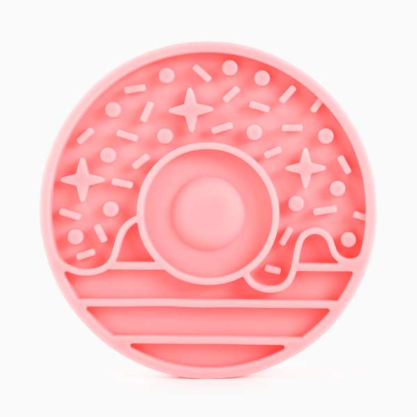 Dog Bowl Pet Lickmat Donut Slow Feeder Dog Bowl