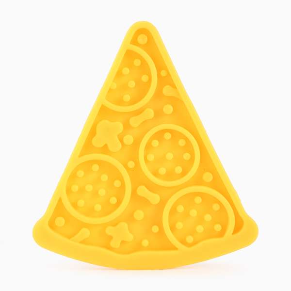 Dog Bowl Pet Lickmat – Pizza Slow Feeder Dog Bowl