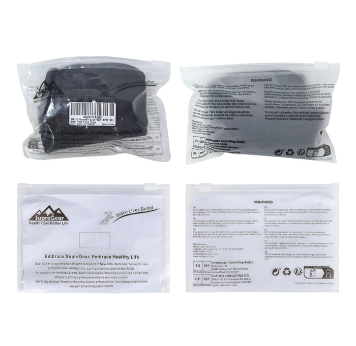 Elbow Brace ¨C Adjustable Forearm Support with Compression Pad (1 Pack)