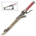 ÉPÉE ORNEMENTALE NERO'S RED QUEEN SWORD DEVIL MAY CRY