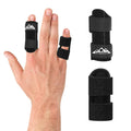 Finger Splint Support 2 Pack Adjustable Trigger Finger Brace for Broken Sprain Arthritis