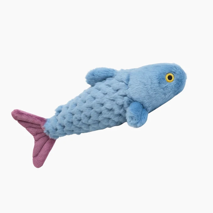 Fluff & Tuff Fitz Fish Plush Dog Toy