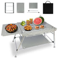 Foldable Camping Table Portable Lightweight Aluminum Outdoor Table