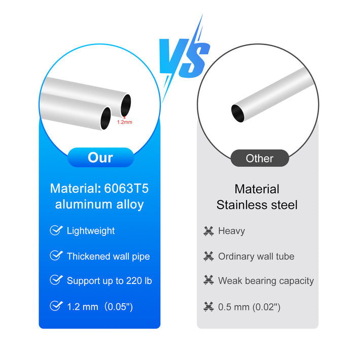 Foldable Underarm Crutches Adjustable Aluminum Mobility Aid Pair