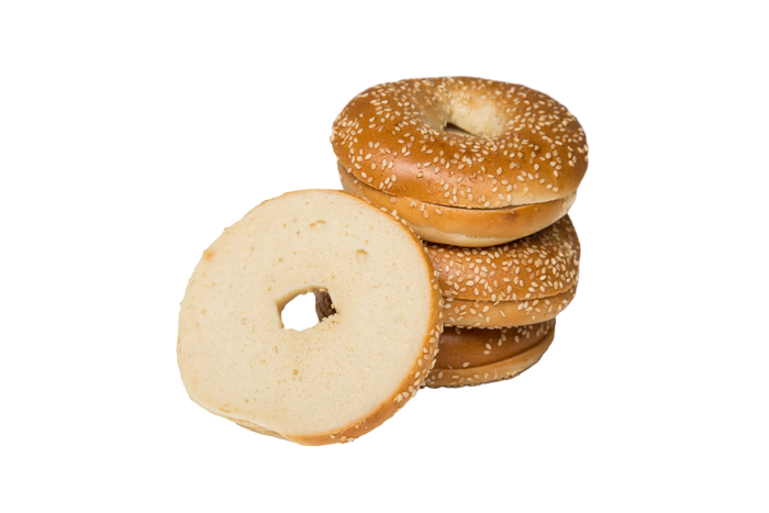 French Bakery Bagel Sesame 6x90g
