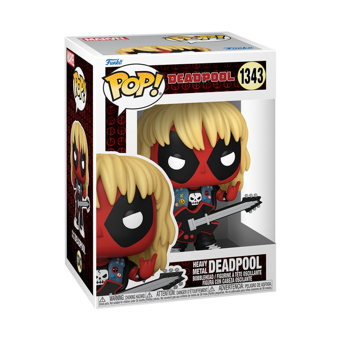 Funko Pop! Marvel: Deadpool Parody - Deadpool Metal Band